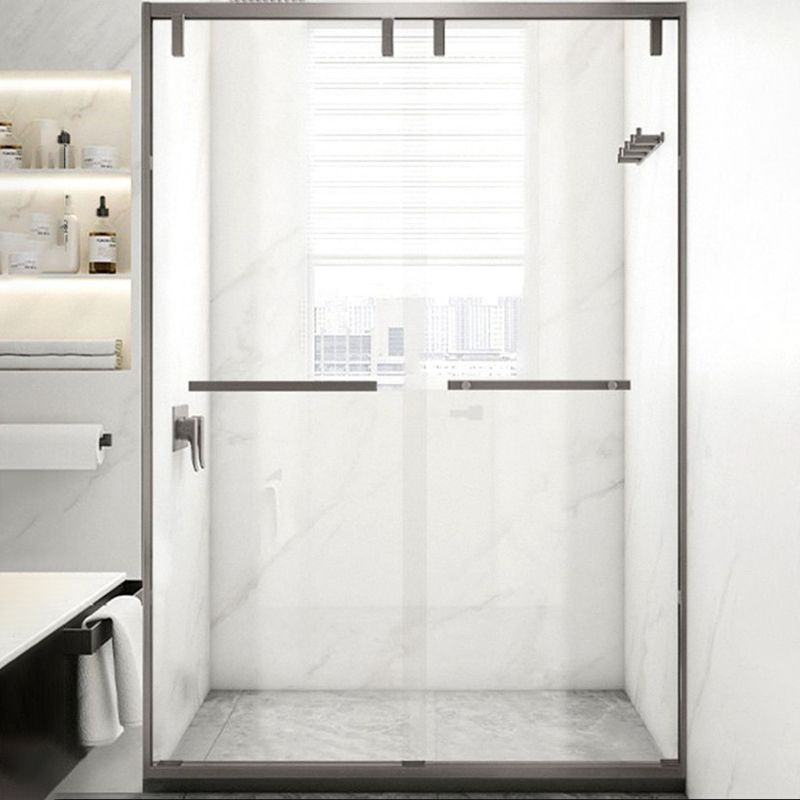 Transparent Scratch Resistant Shower Bath Door Gray Shower Bath Door Clearhalo 'Bathroom Remodel & Bathroom Fixtures' 'Home Improvement' 'home_improvement' 'home_improvement_shower_tub_doors' 'Shower and Tub Doors' 'shower_tub_doors' 'Showers & Bathtubs' 1200x1200_8cb2df67-57df-4351-bdd9-ad15db3d47c4