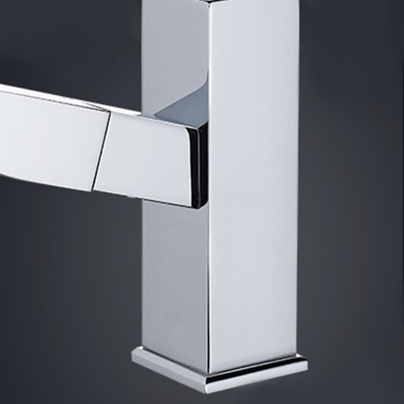 Modern Pull Out Centerset Faucet Single Handle Bathroom Vessel Faucet Clearhalo 'Bathroom Remodel & Bathroom Fixtures' 'Bathroom Sink Faucets' 'Bathroom Sinks & Faucet Components' 'bathroom_sink_faucets' 'Home Improvement' 'home_improvement' 'home_improvement_bathroom_sink_faucets' 1200x1200_8cbf3ba3-0324-4567-ad8b-2cb0b2964cae