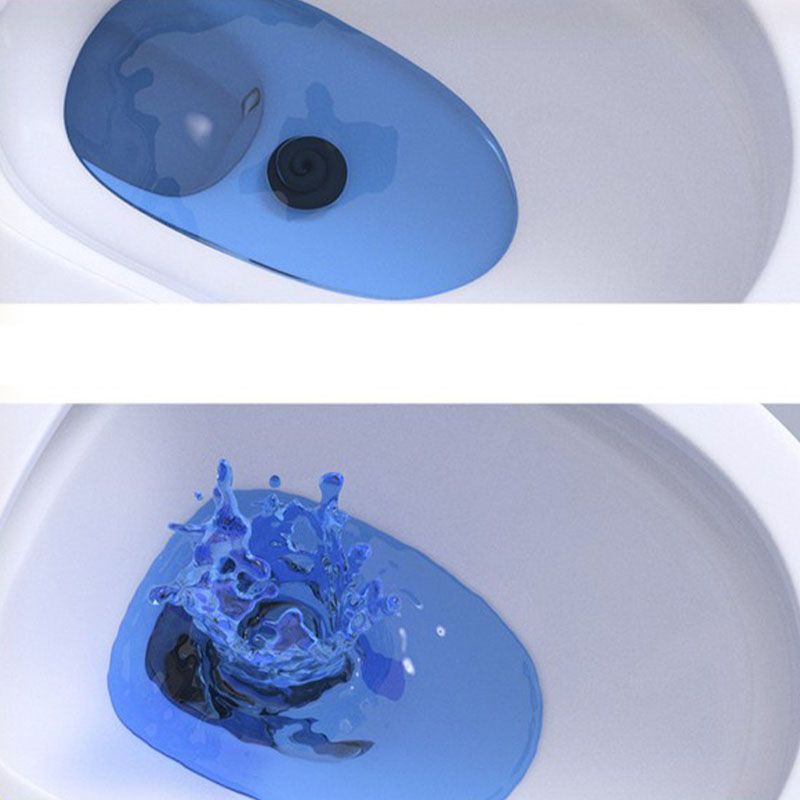 1-Piece Round Toilet Bowl 1.2 GPF Siphon Jet Flush Toilet for Bathroom Clearhalo 'Bathroom Remodel & Bathroom Fixtures' 'Home Improvement' 'home_improvement' 'home_improvement_toilets' 'Toilets & Bidets' 'Toilets' 1200x1200_8cc9eaa2-7cbc-4e17-ac95-770e49face43