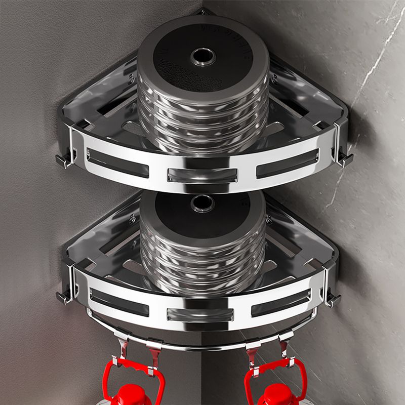 Minimalism Bathroom Accessories Hardware Set Bath Shelf Bathroom Accessory Kit Clearhalo 'Bathroom Hardware Sets' 'Bathroom Hardware' 'Bathroom Remodel & Bathroom Fixtures' 'bathroom_hardware_sets' 'Home Improvement' 'home_improvement' 'home_improvement_bathroom_hardware_sets' 1200x1200_8ccbd277-c6f2-4ba8-be5f-75ad6fa47fbf