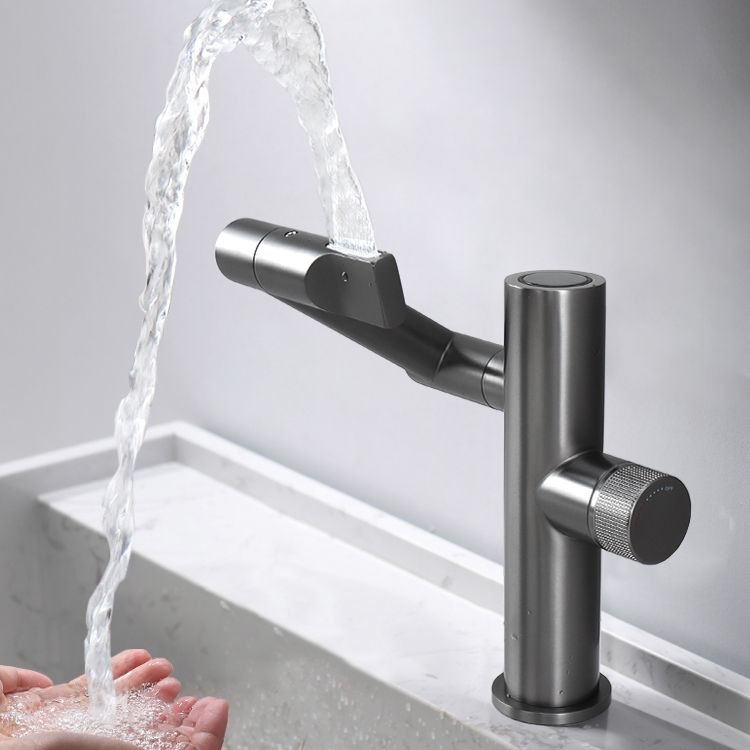 Modern Vessel Sink Faucet Solid Color Vessel Sink Bathroom Faucet Clearhalo 'Bathroom Remodel & Bathroom Fixtures' 'Bathroom Sink Faucets' 'Bathroom Sinks & Faucet Components' 'bathroom_sink_faucets' 'Home Improvement' 'home_improvement' 'home_improvement_bathroom_sink_faucets' 1200x1200_8d47de4e-41ec-4b3d-9c6a-6fb16c0b278c