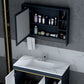 Floor Mount Modern Bathroom Vanity Blue Single-Sink Rectangular Vanity Set Clearhalo 'Bathroom Remodel & Bathroom Fixtures' 'Bathroom Vanities' 'bathroom_vanities' 'Home Improvement' 'home_improvement' 'home_improvement_bathroom_vanities' 1200x1200_8d4d5747-965f-4236-8d21-5f330dd4a397
