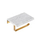 Metal and Marble Bathroom Accessory as Individual or as a Set in Gold Clearhalo 'Bathroom Hardware Sets' 'Bathroom Hardware' 'Bathroom Remodel & Bathroom Fixtures' 'bathroom_hardware_sets' 'Home Improvement' 'home_improvement' 'home_improvement_bathroom_hardware_sets' 1200x1200_8d7d8dfc-2797-4fa5-9ecb-54b684c574fa