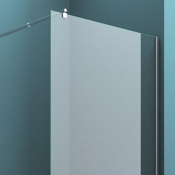 Single Fixed Transparent Fixed Glass Panel Frameless Fixed Glass Panel Clearhalo 'Bathroom Remodel & Bathroom Fixtures' 'Home Improvement' 'home_improvement' 'home_improvement_shower_tub_doors' 'Shower and Tub Doors' 'shower_tub_doors' 'Showers & Bathtubs' 1200x1200_8d87e3fa-408b-4f07-8530-97038e3d6049