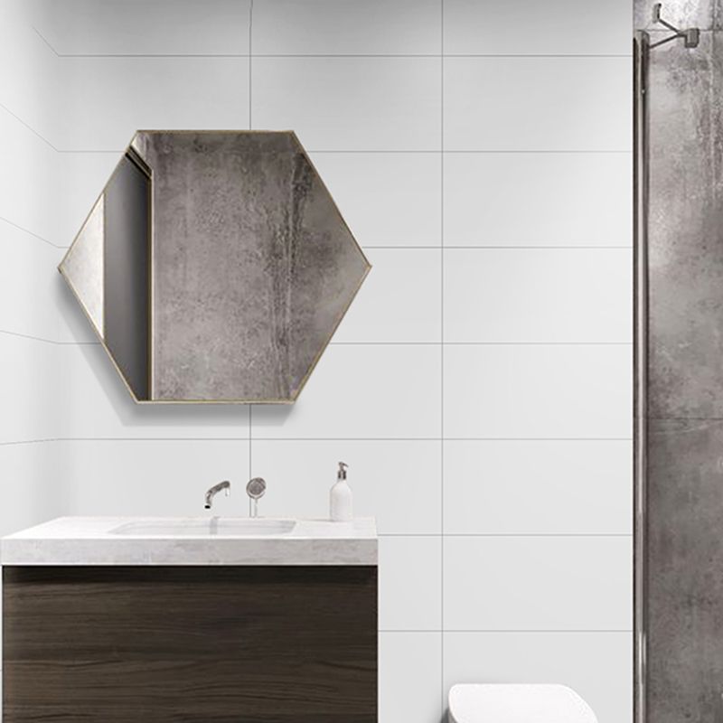 Square Ceramic Straight Edge Singular Tile No Pattern Bathroom Floor Clearhalo 'Floor Tiles & Wall Tiles' 'floor_tiles_wall_tiles' 'Flooring 'Home Improvement' 'home_improvement' 'home_improvement_floor_tiles_wall_tiles' Walls and Ceiling' 1200x1200_8d94a42f-998c-4c86-ad6f-3999f348aab7