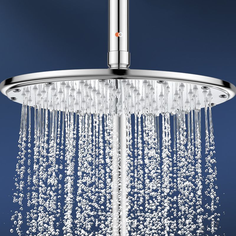 Modern Shower System Handle Lever Wall Mounted Copper Shower System Clearhalo 'Bathroom Remodel & Bathroom Fixtures' 'Home Improvement' 'home_improvement' 'home_improvement_shower_faucets' 'Shower Faucets & Systems' 'shower_faucets' 'Showers & Bathtubs Plumbing' 'Showers & Bathtubs' 1200x1200_8dabdf03-b124-4fab-ba1f-22e2a079e771