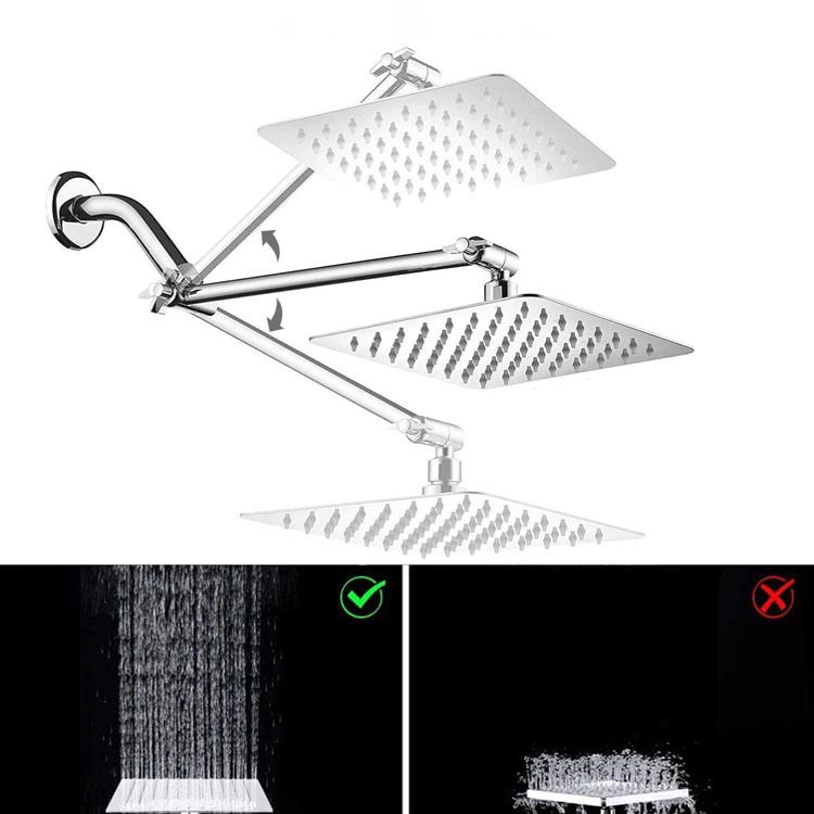 Single-Function Handheld Shower Head European-Style Antique Rain Shower Head Clearhalo 'Bathroom Remodel & Bathroom Fixtures' 'Home Improvement' 'home_improvement' 'home_improvement_shower_heads' 'Shower Heads' 'shower_heads' 'Showers & Bathtubs Plumbing' 'Showers & Bathtubs' 1200x1200_8daef855-49c0-4091-bc62-1bf6d7f0ef16