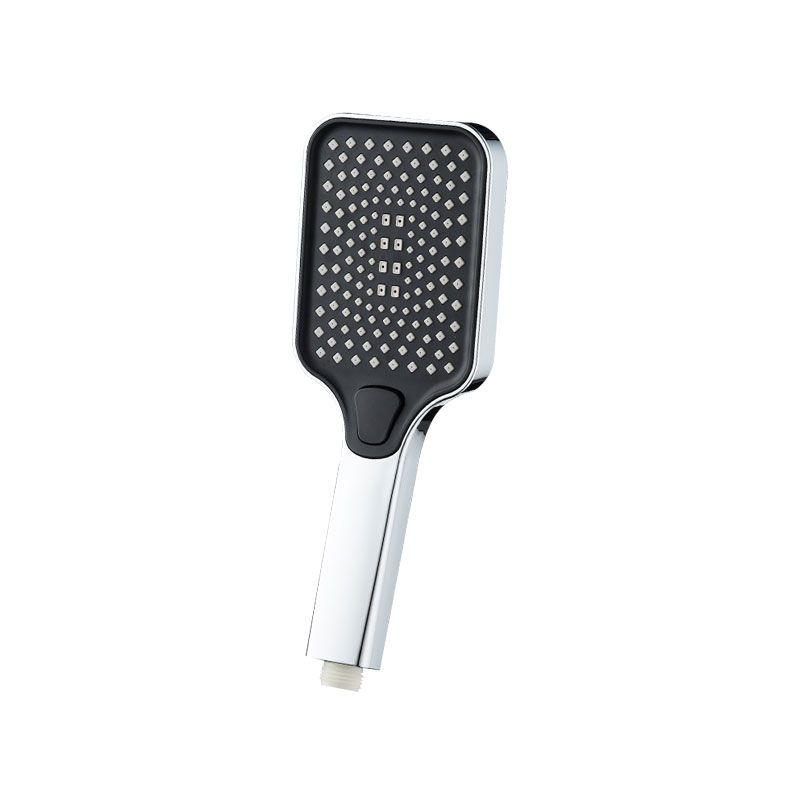 Rectangular Pressurized Shower Head 4-Setting Adjustable Water Flow Handheld Shower Head Clearhalo 'Bathroom Remodel & Bathroom Fixtures' 'Home Improvement' 'home_improvement' 'home_improvement_shower_heads' 'Shower Heads' 'shower_heads' 'Showers & Bathtubs Plumbing' 'Showers & Bathtubs' 1200x1200_8ddd50c3-1396-4ee3-82c5-d14ca94ac3f3