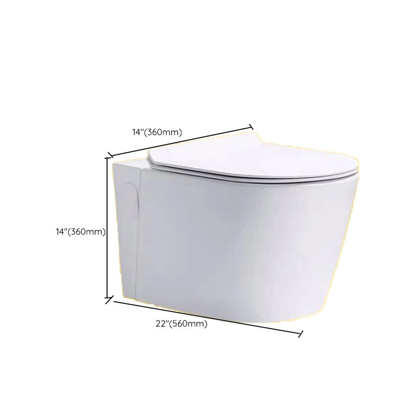 Contemporary One Piece Toilet Bowl Wall Hung Urine Toilet for Bathroom Clearhalo 'Bathroom Remodel & Bathroom Fixtures' 'Home Improvement' 'home_improvement' 'home_improvement_toilets' 'Toilets & Bidets' 'Toilets' 1200x1200_8e1c454a-1aa6-4960-8841-b8ce439ed8e6