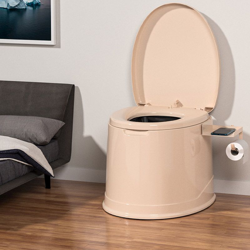 Contemporary Plastic Toilet Floor Mounted Toilet Bowl with Slow Close Seat for Washroom Clearhalo 'Bathroom Remodel & Bathroom Fixtures' 'Home Improvement' 'home_improvement' 'home_improvement_toilets' 'Toilets & Bidets' 'Toilets' 1200x1200_8e740312-f9dd-4256-8782-848e9d686aa6