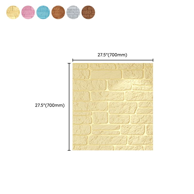 Industrial 3D Brick Wall Plank Bathroom Living Room Wall Panels Set of 10 Clearhalo 'Flooring 'Home Improvement' 'home_improvement' 'home_improvement_wall_paneling' 'Wall Paneling' 'wall_paneling' 'Walls & Ceilings' Walls and Ceiling' 1200x1200_8e7c9a2f-7cd5-40eb-9964-699a4427c5df