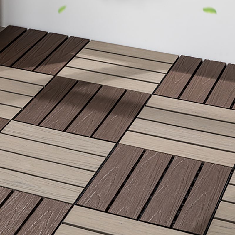 Outdoor Floor Board Stripe Composite Waterproof Square Deck Plank Clearhalo 'Home Improvement' 'home_improvement' 'home_improvement_outdoor_deck_tiles_planks' 'Outdoor Deck Tiles & Planks' 'Outdoor Flooring & Tile' 'Outdoor Remodel' 'outdoor_deck_tiles_planks' 1200x1200_8e8127b6-f083-4a54-88d4-e50eb9fab576