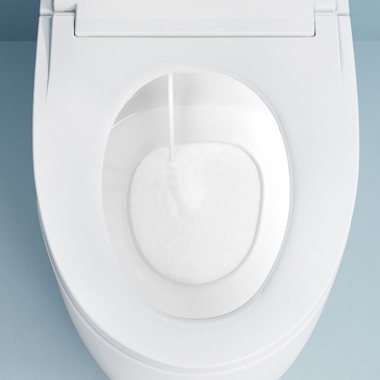 Foot Sensor Contemporary Ceramic White Elongated Smart Toilet Clearhalo 'Bathroom Remodel & Bathroom Fixtures' 'Bidets' 'Home Improvement' 'home_improvement' 'home_improvement_bidets' 'Toilets & Bidets' 1200x1200_8e92aaa6-6d98-43bd-9936-87f97e8ced4c