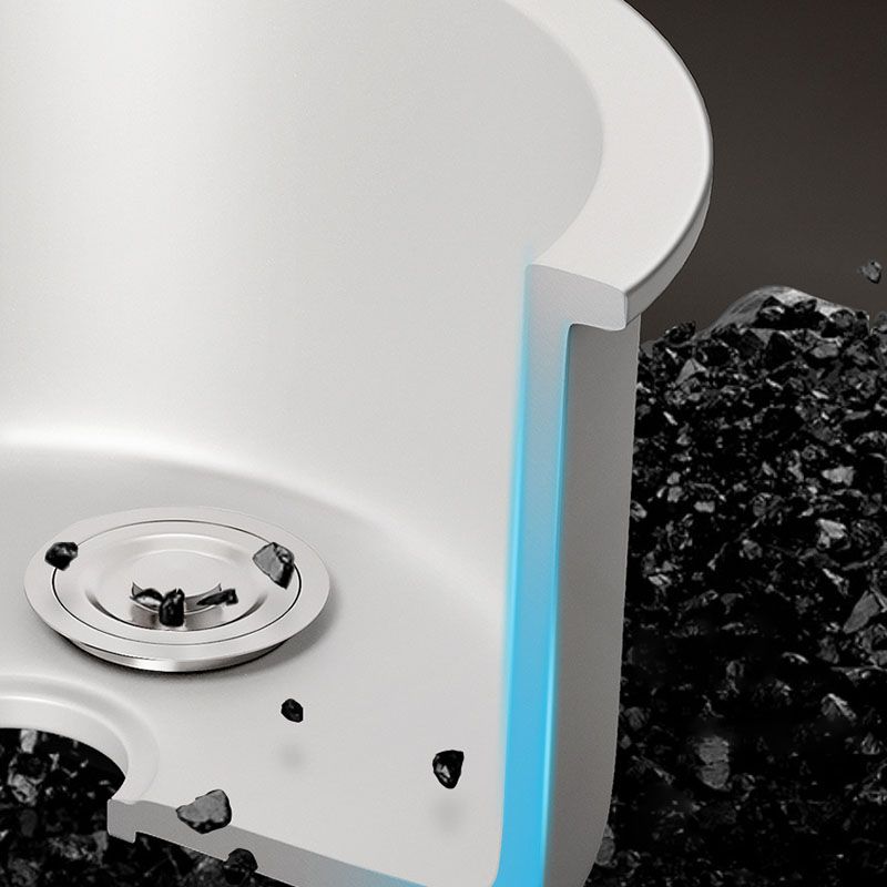 Drop-In Kitchen Bar Sink Quartz Kitchen Bar Sink with Drain Assembly Clearhalo 'Home Improvement' 'home_improvement' 'home_improvement_kitchen_sinks' 'Kitchen Remodel & Kitchen Fixtures' 'Kitchen Sinks & Faucet Components' 'Kitchen Sinks' 'kitchen_sinks' 1200x1200_8e9df065-ffda-4325-a4c7-9b5f86ddfd37