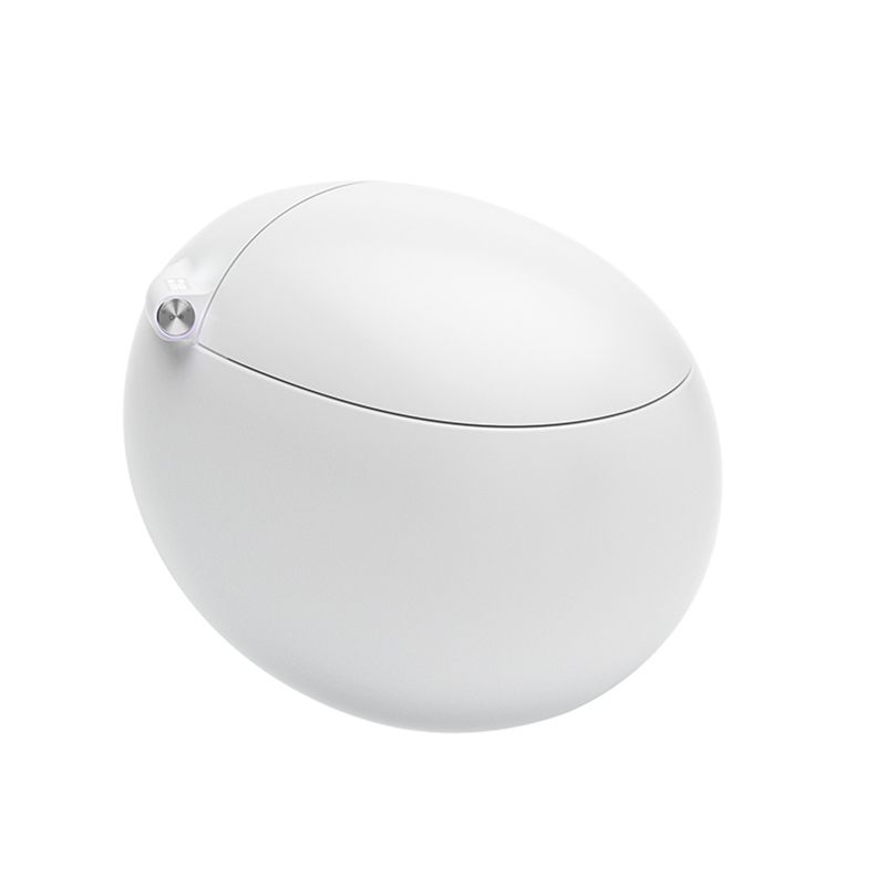 White Round Smart Toilet Stain Resistant Deodorizing Floor Mount Bidet Clearhalo 'Bathroom Remodel & Bathroom Fixtures' 'Bidets' 'Home Improvement' 'home_improvement' 'home_improvement_bidets' 'Toilets & Bidets' 1200x1200_8ea31a49-992d-4e7b-aa20-7b8a5ca051f9