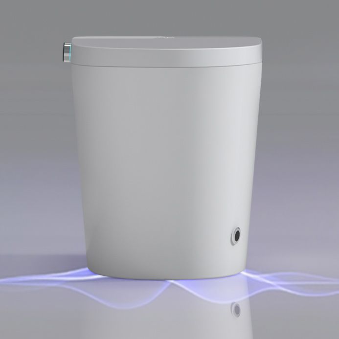 Elongated Smart Bidet White Ceramic One-Piece Smart Toilet Bidet Clearhalo 'Bathroom Remodel & Bathroom Fixtures' 'Bidets' 'Home Improvement' 'home_improvement' 'home_improvement_bidets' 'Toilets & Bidets' 1200x1200_8ea89832-872b-4f53-b1ba-b2e691e77bf7