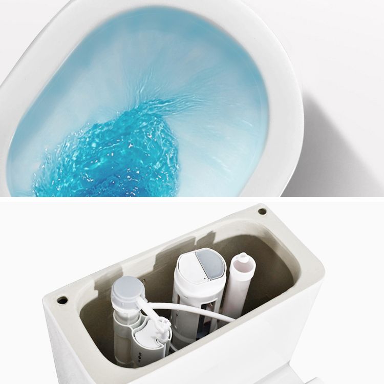 Modern White Flush Toilet Ceramic Elong One-Piece Toilet with Slow Close Seat Clearhalo 'Bathroom Remodel & Bathroom Fixtures' 'Home Improvement' 'home_improvement' 'home_improvement_toilets' 'Toilets & Bidets' 'Toilets' 1200x1200_8ebeb460-ac0b-4f59-8ecc-e5e51059670f