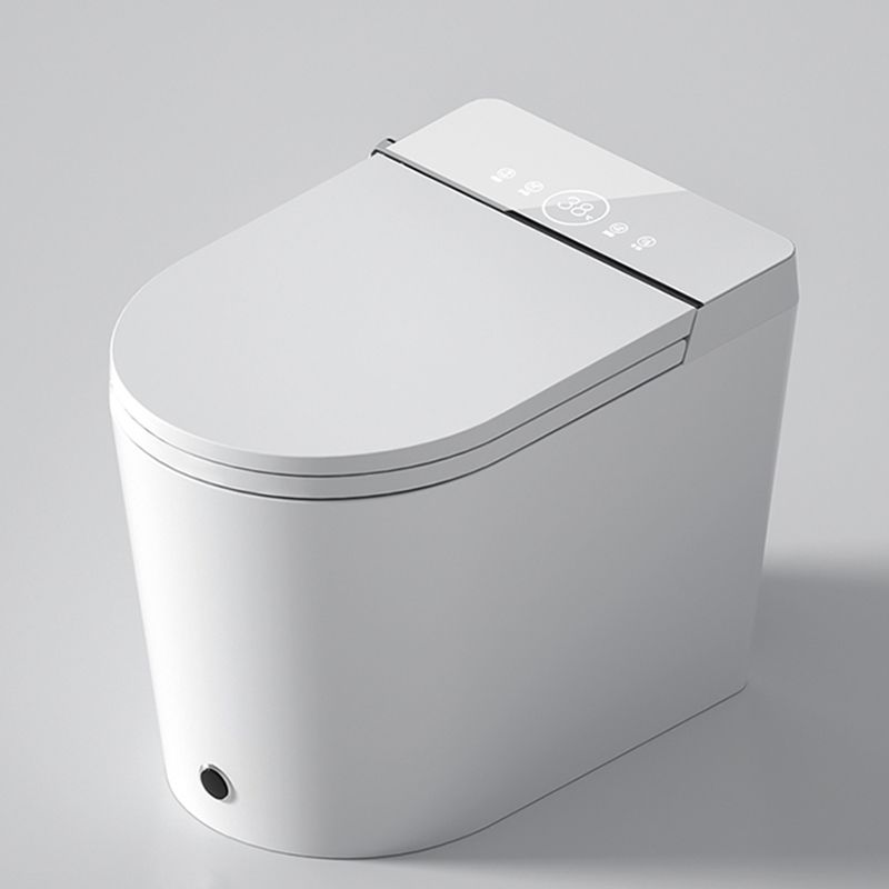 Modern Elongated Ceramic Floor Standing Bidet in White with Heated Seat Clearhalo 'Bathroom Remodel & Bathroom Fixtures' 'Bidets' 'Home Improvement' 'home_improvement' 'home_improvement_bidets' 'Toilets & Bidets' 1200x1200_8ec8d62c-4e81-4611-b860-637171a48919