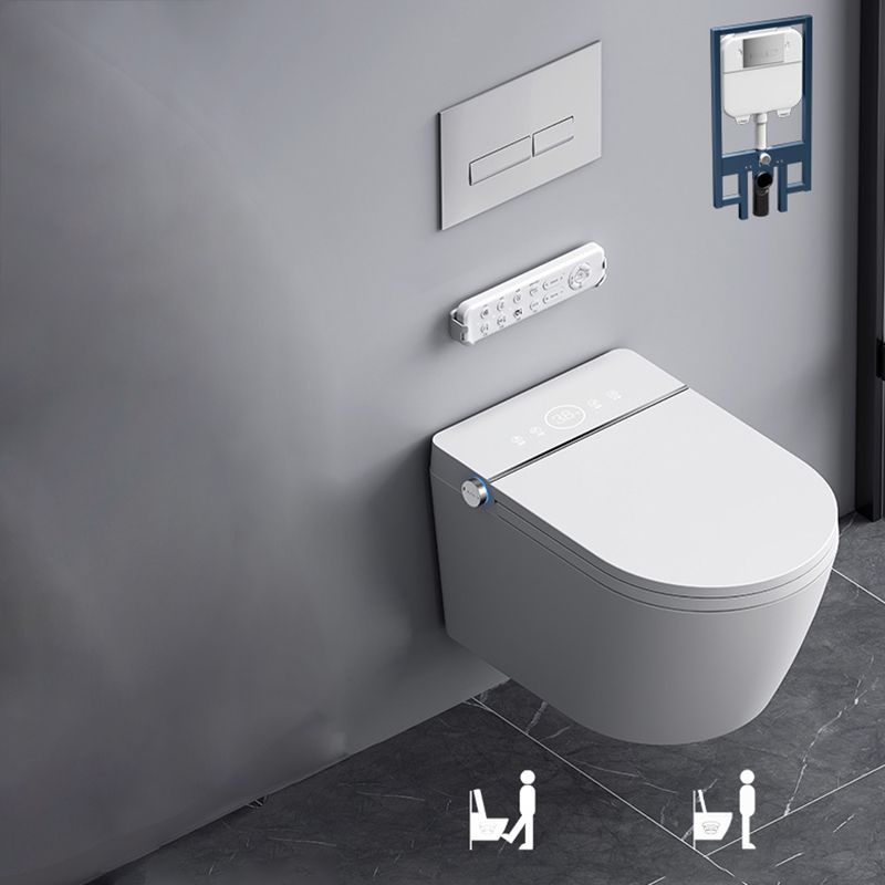 Antimicrobial Smart Wall Mounted Bidet Temperature Control Toilet Clearhalo 'Bathroom Remodel & Bathroom Fixtures' 'Bidets' 'Home Improvement' 'home_improvement' 'home_improvement_bidets' 'Toilets & Bidets' 1200x1200_8ee44022-f913-44b1-9332-07caad278390