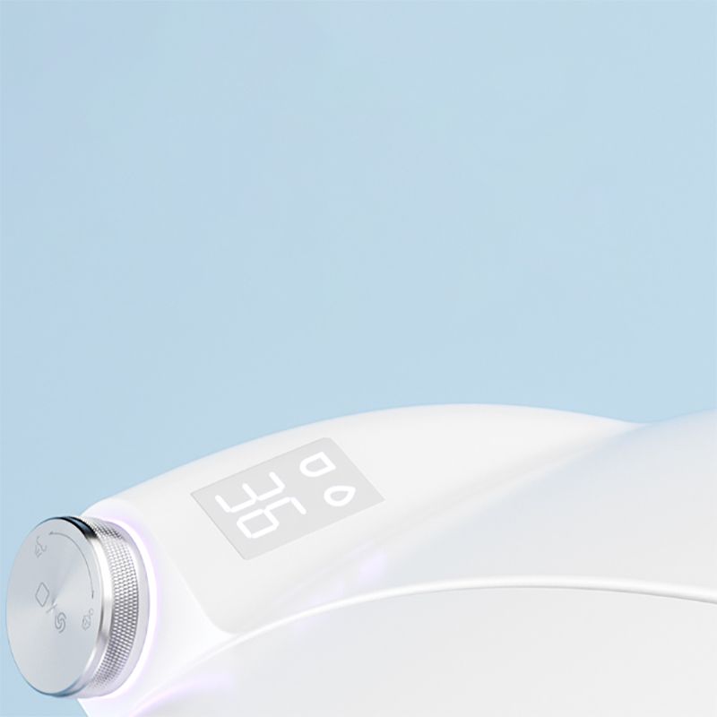 Contemporary White Round Foot Sensor Ceramic Deodorizing Floor Mount Bidet Clearhalo 'Bathroom Remodel & Bathroom Fixtures' 'Bidets' 'Home Improvement' 'home_improvement' 'home_improvement_bidets' 'Toilets & Bidets' 1200x1200_8efe15d4-5b2b-4d3b-8d06-243b6f26399f