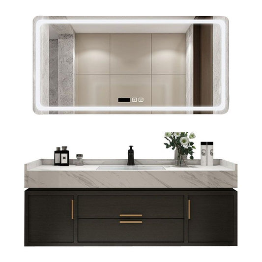 Mirror Included Wall Mount Sink Vanity with Sink Faucet for Bathroom Clearhalo 'Bathroom Remodel & Bathroom Fixtures' 'Bathroom Vanities' 'bathroom_vanities' 'Home Improvement' 'home_improvement' 'home_improvement_bathroom_vanities' 1200x1200_8f0e3bb3-691a-4f87-acd5-9c17744a1f57