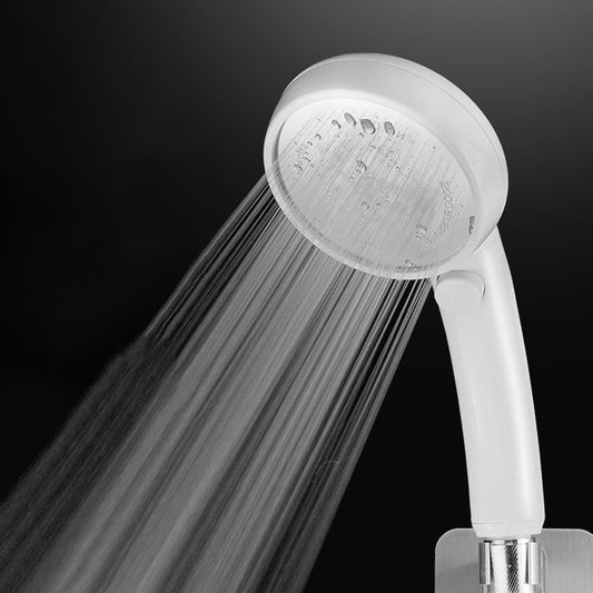 Modern Plastic Shower Head Standard Round Handheld Shower Heads Clearhalo 'Bathroom Remodel & Bathroom Fixtures' 'Home Improvement' 'home_improvement' 'home_improvement_shower_heads' 'Shower Heads' 'shower_heads' 'Showers & Bathtubs Plumbing' 'Showers & Bathtubs' 1200x1200_8f3cb907-051d-4c5e-965a-f1279a5870ef