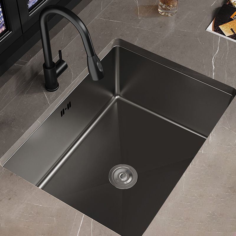 Contemporary Sink Set Stainless Steel Friction Resistant Sink Set for Kitchen Clearhalo 'Home Improvement' 'home_improvement' 'home_improvement_kitchen_sinks' 'Kitchen Remodel & Kitchen Fixtures' 'Kitchen Sinks & Faucet Components' 'Kitchen Sinks' 'kitchen_sinks' 1200x1200_8f4bdcfd-7dc5-4ff0-b1a4-e0e16496ae11