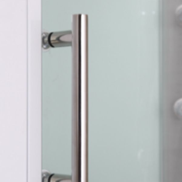 Round Tempered Glass Shower Stall Easy Clean Glass Shower Stall Clearhalo 'Bathroom Remodel & Bathroom Fixtures' 'Home Improvement' 'home_improvement' 'home_improvement_shower_stalls_enclosures' 'Shower Stalls & Enclosures' 'shower_stalls_enclosures' 'Showers & Bathtubs' 1200x1200_8f6648cf-49af-4b4b-95a9-444e2e064fb6