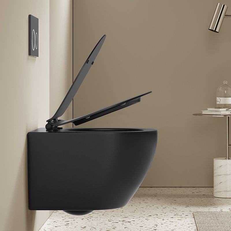 Contemporary Toilet Bowl One Piece Toilet Wall Mount Porcelain Urine Toilet Clearhalo 'Bathroom Remodel & Bathroom Fixtures' 'Home Improvement' 'home_improvement' 'home_improvement_toilets' 'Toilets & Bidets' 'Toilets' 1200x1200_8f8df441-40f3-4369-8272-6ff023536d99