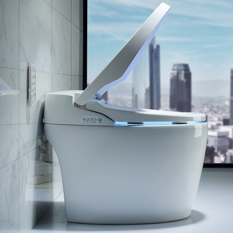 Heated Seat Floor Standing Bidet in White Contemporary Ceramic Toilet Clearhalo 'Bathroom Remodel & Bathroom Fixtures' 'Bidets' 'Home Improvement' 'home_improvement' 'home_improvement_bidets' 'Toilets & Bidets' 1200x1200_8fa34d68-4afe-4b5b-abae-70cf955b4962