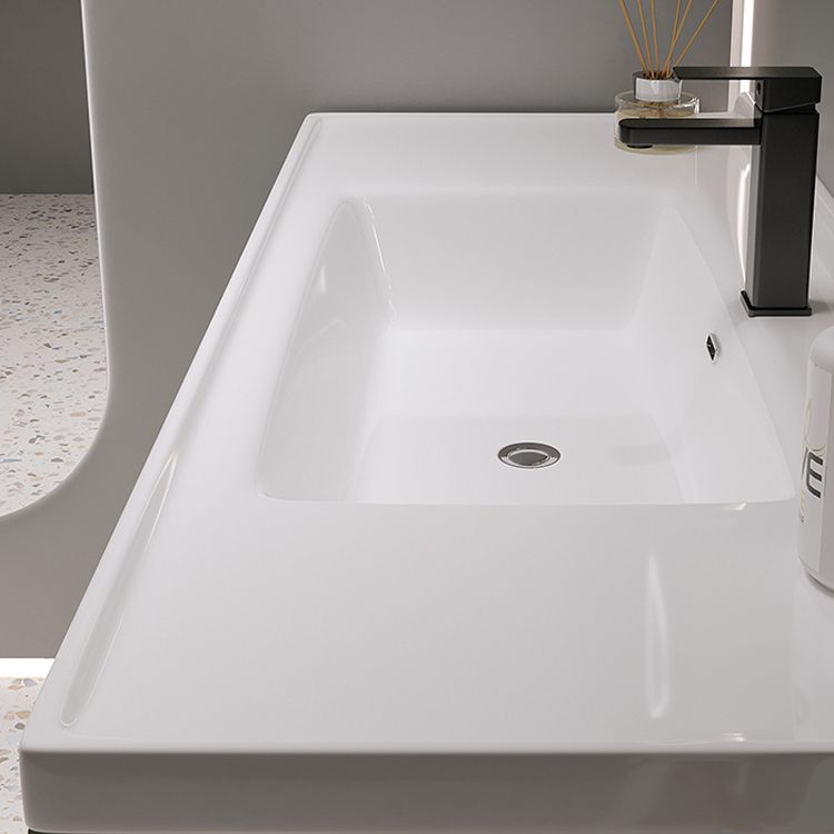 Contemporary Vanity Sink Wall-Mounted Bathroom Vanity Cabinet with Drawers Clearhalo 'Bathroom Remodel & Bathroom Fixtures' 'Bathroom Vanities' 'bathroom_vanities' 'Home Improvement' 'home_improvement' 'home_improvement_bathroom_vanities' 1200x1200_8fc377ed-72a1-4ff2-8657-bf1c350a45c2