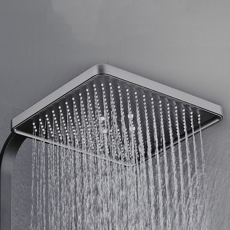 Modern Gray Shower Set 2 Shower Heads Shower System for Bathroom Clearhalo 'Bathroom Remodel & Bathroom Fixtures' 'Home Improvement' 'home_improvement' 'home_improvement_shower_faucets' 'Shower Faucets & Systems' 'shower_faucets' 'Showers & Bathtubs Plumbing' 'Showers & Bathtubs' 1200x1200_8fc5078b-e851-4992-86bf-a9403603723b
