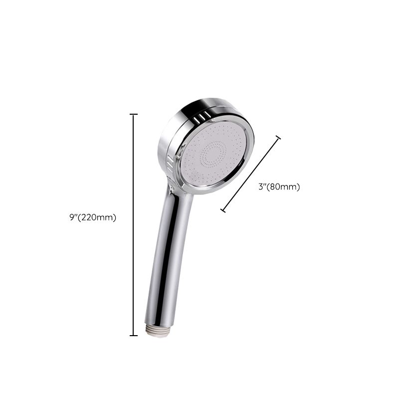 Modern Style Round Handheld Shower Bathroom Metal Wall Mounted Hand Shower Clearhalo 'Bathroom Remodel & Bathroom Fixtures' 'Home Improvement' 'home_improvement' 'home_improvement_shower_heads' 'Shower Heads' 'shower_heads' 'Showers & Bathtubs Plumbing' 'Showers & Bathtubs' 1200x1200_8fc7a068-aed2-4ec7-bd46-1f7e805fde6f