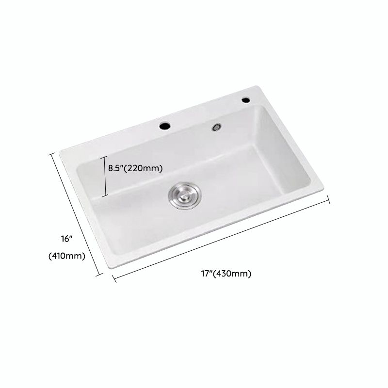 Quartz Kitchen Sink Contemporary Undermount Kitchen Sink with Rectangular Shape Clearhalo 'Home Improvement' 'home_improvement' 'home_improvement_kitchen_sinks' 'Kitchen Remodel & Kitchen Fixtures' 'Kitchen Sinks & Faucet Components' 'Kitchen Sinks' 'kitchen_sinks' 1200x1200_8fcc8e88-2ae6-4b17-af40-e28378adf06d