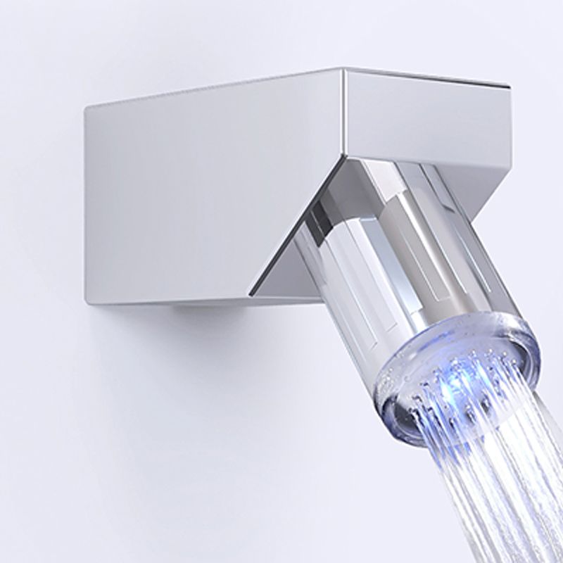 Shower Set White Shower Screen Intelligent Constant Temperature Bathroom Shower Head Clearhalo 'Bathroom Remodel & Bathroom Fixtures' 'Home Improvement' 'home_improvement' 'home_improvement_shower_faucets' 'Shower Faucets & Systems' 'shower_faucets' 'Showers & Bathtubs Plumbing' 'Showers & Bathtubs' 1200x1200_8fe424b2-c0a1-4d34-9766-6f4fa8585a10
