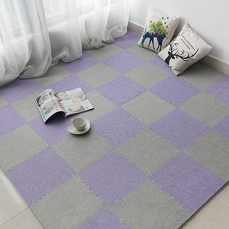Level Loop Carpet Tile Colorful Non-Skid Interlocking Bedroom Carpet Tiles Clearhalo 'Carpet Tiles & Carpet Squares' 'carpet_tiles_carpet_squares' 'Flooring 'Home Improvement' 'home_improvement' 'home_improvement_carpet_tiles_carpet_squares' Walls and Ceiling' 1200x1200_8fe61018-f354-4095-9c2a-4aadefa438aa