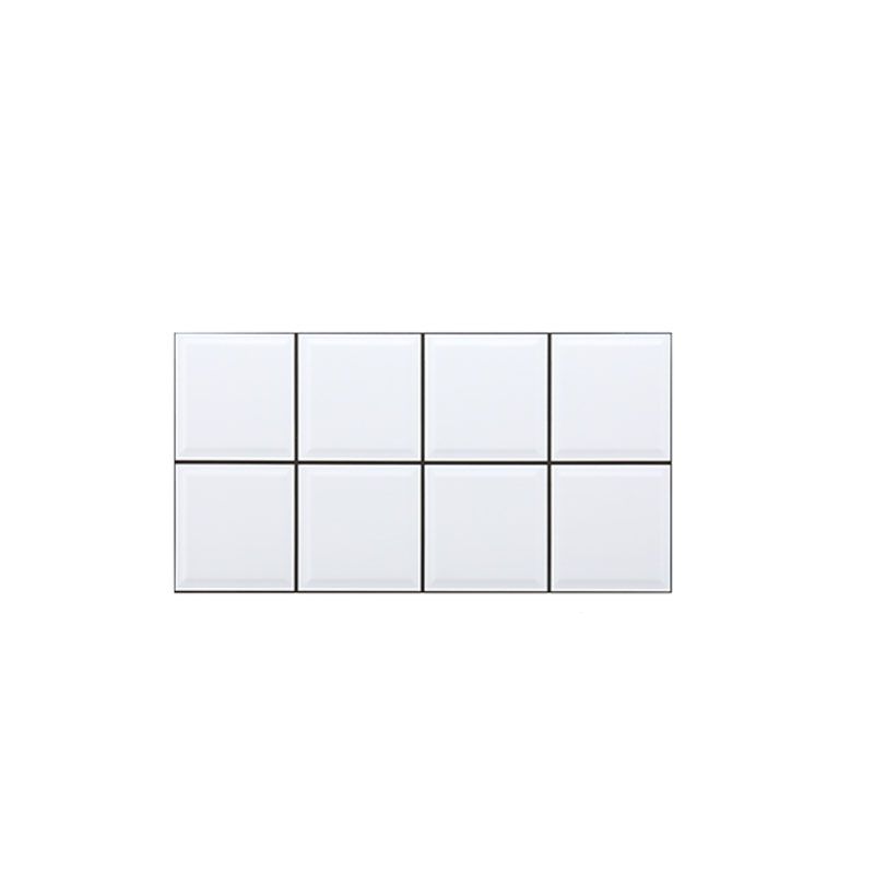 12" x 24"White Subway Tile Mixed Material Rectangular Kitchen and Bathroom Wall Tile Clearhalo 'Floor Tiles & Wall Tiles' 'floor_tiles_wall_tiles' 'Flooring 'Home Improvement' 'home_improvement' 'home_improvement_floor_tiles_wall_tiles' Walls and Ceiling' 1200x1200_901c7d51-57b3-4878-a2c8-00cadb4837c5