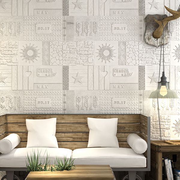 Peel and Stick Wall Ceiling 3D Embossed Wall Paneling with Waterproof Clearhalo 'Flooring 'Home Improvement' 'home_improvement' 'home_improvement_wall_paneling' 'Wall Paneling' 'wall_paneling' 'Walls & Ceilings' Walls and Ceiling' 1200x1200_901e5f6c-29ec-4351-8c11-8c9baafe98aa