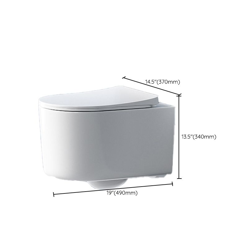Contemporary Ceramic Flush Toilet Wall Mount Toilet Bowl for Washroom Clearhalo 'Bathroom Remodel & Bathroom Fixtures' 'Home Improvement' 'home_improvement' 'home_improvement_toilets' 'Toilets & Bidets' 'Toilets' 1200x1200_90270254-911c-416c-8ee2-24913a81b5b0