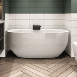 Acrylic Bathtub White Freestanding Soaking Bathtub , 23.62-inch Tall Clearhalo 'Bathroom Remodel & Bathroom Fixtures' 'Bathtubs' 'Home Improvement' 'home_improvement' 'home_improvement_bathtubs' 'Showers & Bathtubs' 1200x1200_902c1557-c562-4a75-a3c0-65eccf1690d5