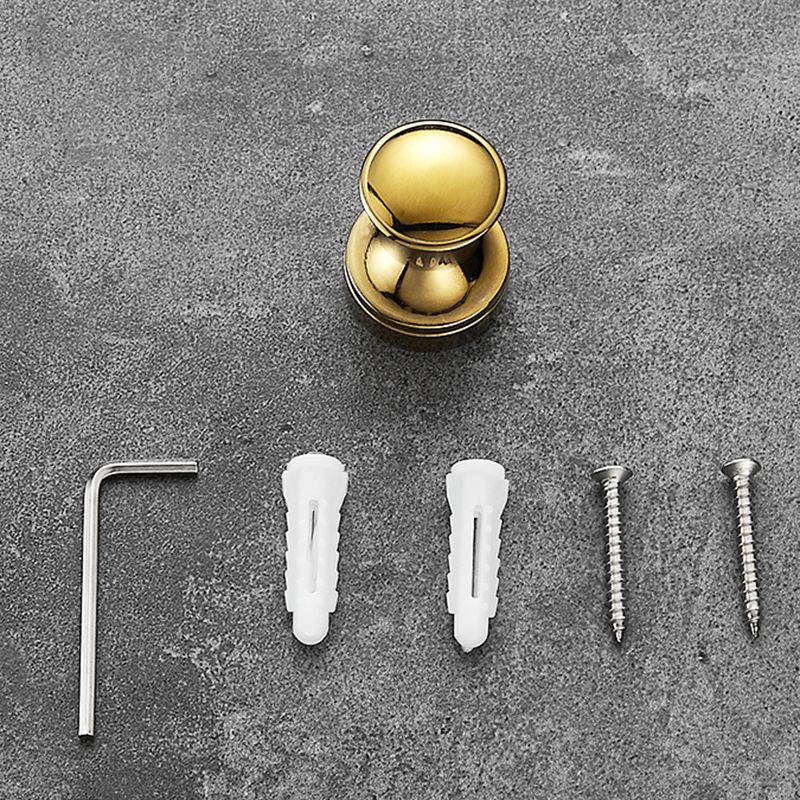 10-Piece Bathroom Accessories Hardware Set Modern Bathroom Accessory Set, Robe Hooks Clearhalo 'Bathroom Hardware Sets' 'Bathroom Hardware' 'Bathroom Remodel & Bathroom Fixtures' 'bathroom_hardware_sets' 'Home Improvement' 'home_improvement' 'home_improvement_bathroom_hardware_sets' 1200x1200_9036310a-dc48-42d9-b05e-405ff3cb45c6