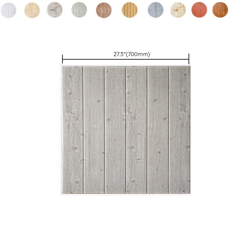 Modern Tin Backsplash Paneling Smooth Thickened Wall Ceiling Wood Grain Design Clearhalo 'Flooring 'Home Improvement' 'home_improvement' 'home_improvement_wall_paneling' 'Wall Paneling' 'wall_paneling' 'Walls & Ceilings' Walls and Ceiling' 1200x1200_9042b4ad-dbb8-4f53-8cd4-4143bf11d523
