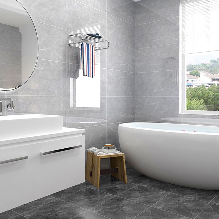 Single Tile Wallpaper Contemporary Plastic Wallpaper with Waterproof Clearhalo 'Flooring 'Home Improvement' 'home_improvement' 'home_improvement_peel_stick_blacksplash' 'Peel & Stick Backsplash Tile' 'peel_stick_blacksplash' 'Walls & Ceilings' Walls and Ceiling' 1200x1200_904fb3a1-99d0-4bf0-9417-32fcdb413c28