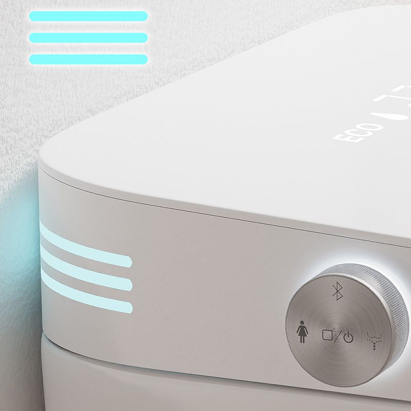 Simplicity Bidets Bidets Toilet Temperature Control Elongated Seat Bidet in White Clearhalo 'Bathroom Remodel & Bathroom Fixtures' 'Bidets' 'Home Improvement' 'home_improvement' 'home_improvement_bidets' 'Toilets & Bidets' 1200x1200_906fbc03-f5dd-4497-9f84-a152bf06e2bf