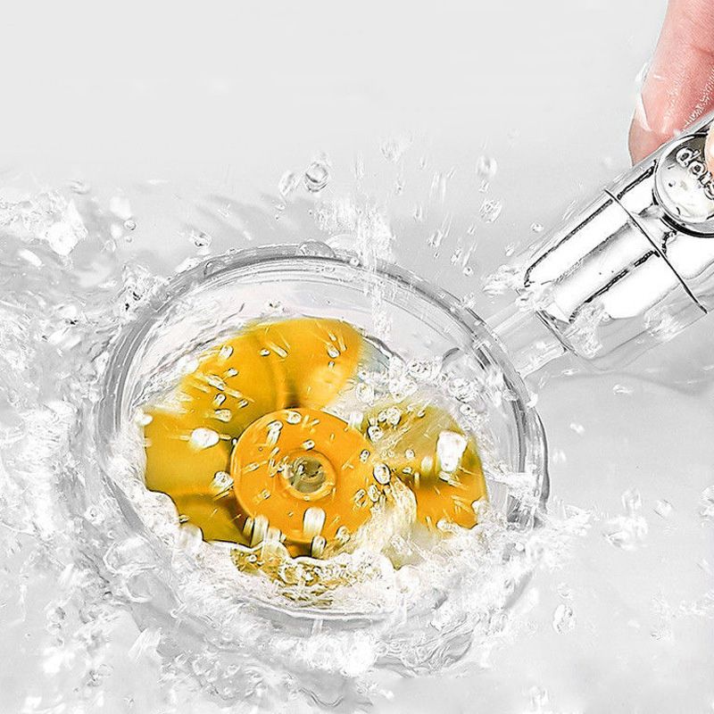 Plastic Handheld Shower Head Standard Round Spray Head with Swivel Clearhalo 'Bathroom Remodel & Bathroom Fixtures' 'Home Improvement' 'home_improvement' 'home_improvement_shower_heads' 'Shower Heads' 'shower_heads' 'Showers & Bathtubs Plumbing' 'Showers & Bathtubs' 1200x1200_90ae366b-6588-47e6-9f3d-fdc3f885c819