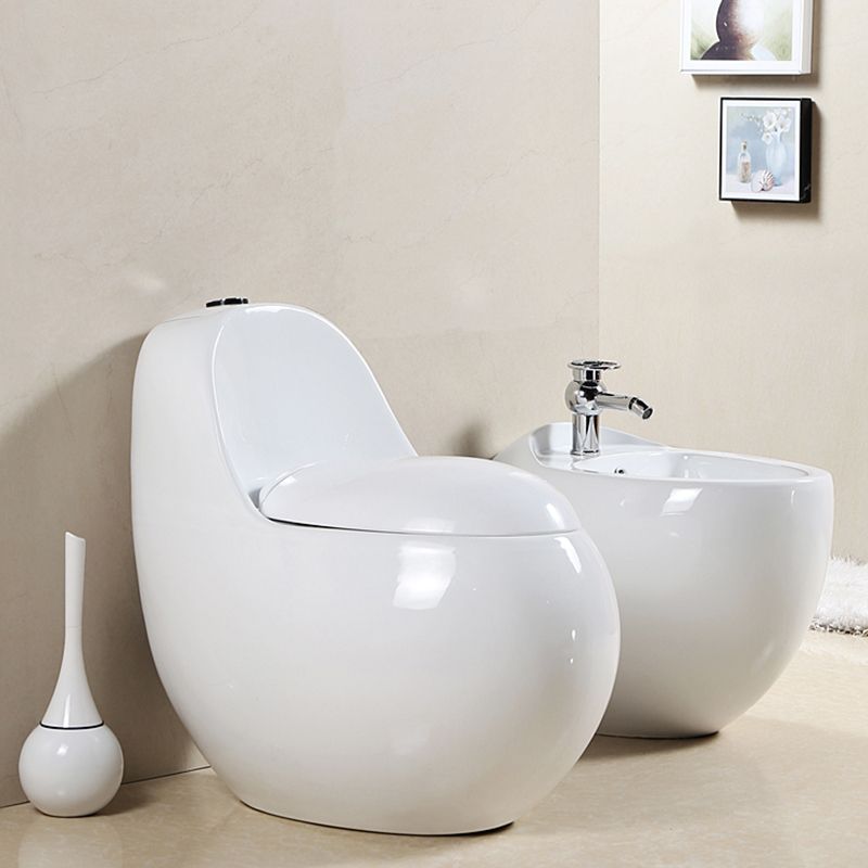 Contemporary Toilet Bowl One Piece Skirted Urine Toilet with Seat Clearhalo 'Bathroom Remodel & Bathroom Fixtures' 'Home Improvement' 'home_improvement' 'home_improvement_toilets' 'Toilets & Bidets' 'Toilets' 1200x1200_90beedcd-932d-458c-8d7f-fa261f142a48