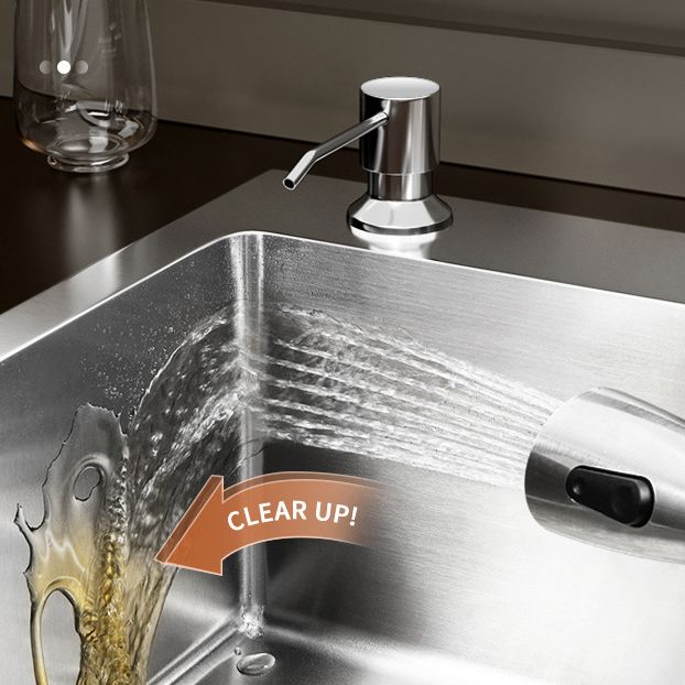 Contemporary Style Kitchen Sink Stainless Steel Non-slip Kitchen Sink Clearhalo 'Home Improvement' 'home_improvement' 'home_improvement_kitchen_sinks' 'Kitchen Remodel & Kitchen Fixtures' 'Kitchen Sinks & Faucet Components' 'Kitchen Sinks' 'kitchen_sinks' 1200x1200_90deaeeb-debd-4a88-acd1-10f33a9dc02b