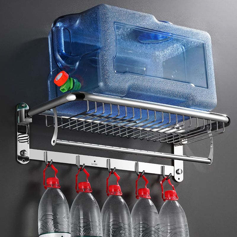 Minimalistic Bathroom Accessory Kit Paper Holder Towel Bar Stainless Steel Bathroom Set Clearhalo 'Bathroom Hardware Sets' 'Bathroom Hardware' 'Bathroom Remodel & Bathroom Fixtures' 'bathroom_hardware_sets' 'Home Improvement' 'home_improvement' 'home_improvement_bathroom_hardware_sets' 1200x1200_90ed4326-9851-41d0-a2fc-f1a2d48f8b9f