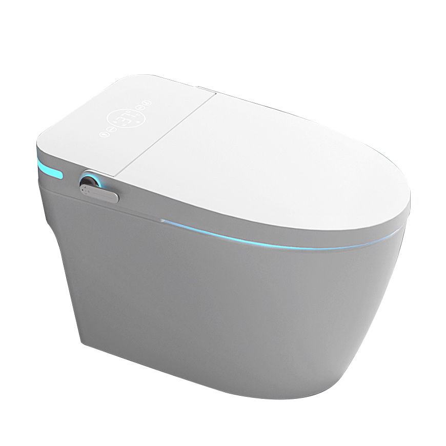 Smart Toilet Elongated Foot Sensor Contemporary Ceramic White Clearhalo 'Bathroom Remodel & Bathroom Fixtures' 'Bidets' 'Home Improvement' 'home_improvement' 'home_improvement_bidets' 'Toilets & Bidets' 1200x1200_90f5c412-9b28-47f0-a003-3be02c9a7793