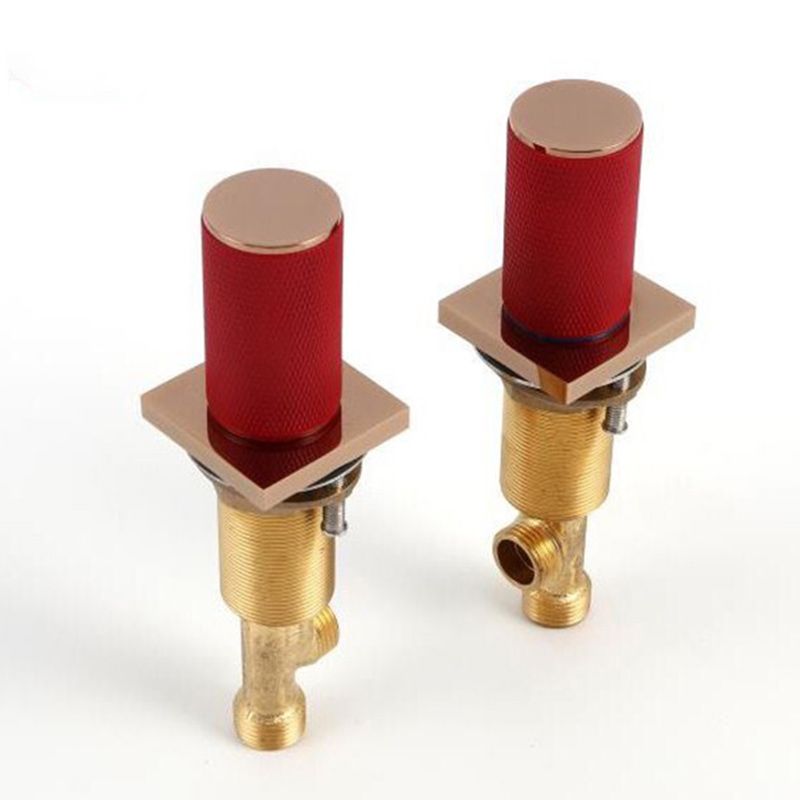 Luxury Vessel Sink Faucet Knob Handle 3 Holes Gooseneck Circular Vessel Faucet Clearhalo 'Bathroom Remodel & Bathroom Fixtures' 'Bathroom Sink Faucets' 'Bathroom Sinks & Faucet Components' 'bathroom_sink_faucets' 'Home Improvement' 'home_improvement' 'home_improvement_bathroom_sink_faucets' 1200x1200_90fd30e4-dd0f-47fd-bd16-88ff7a58ba9d